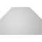 Ekena Millwork Octagonal Top Surface Mount PVC Gable Vent w/ 2"W x 1-1/2"P Brickmould Frame, 18"W x 12"H GVPOT18X1202SN - alternate 2